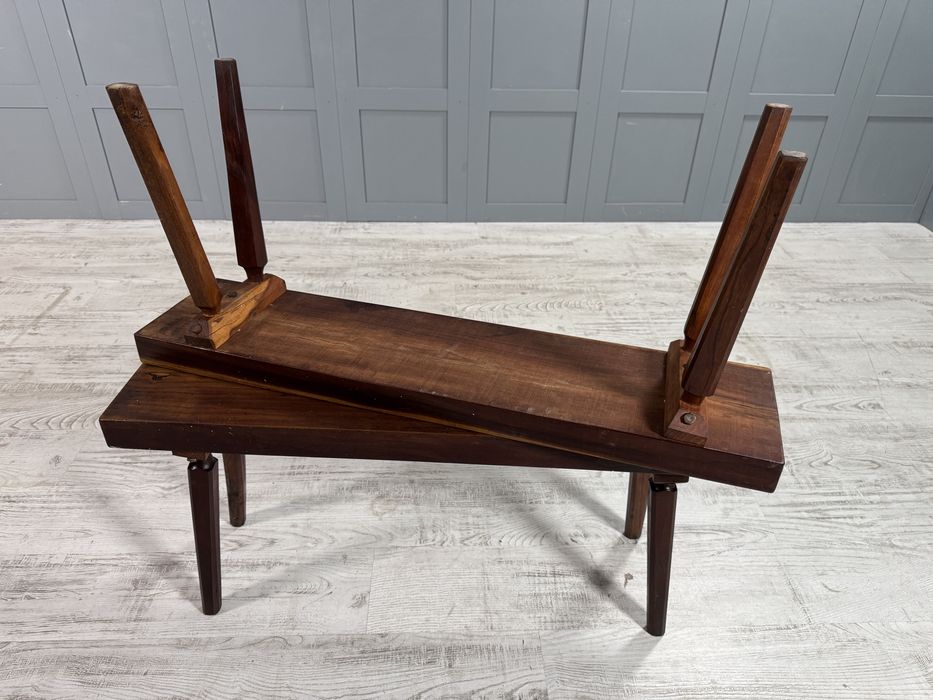 Рустикални, пейки масив орех У017