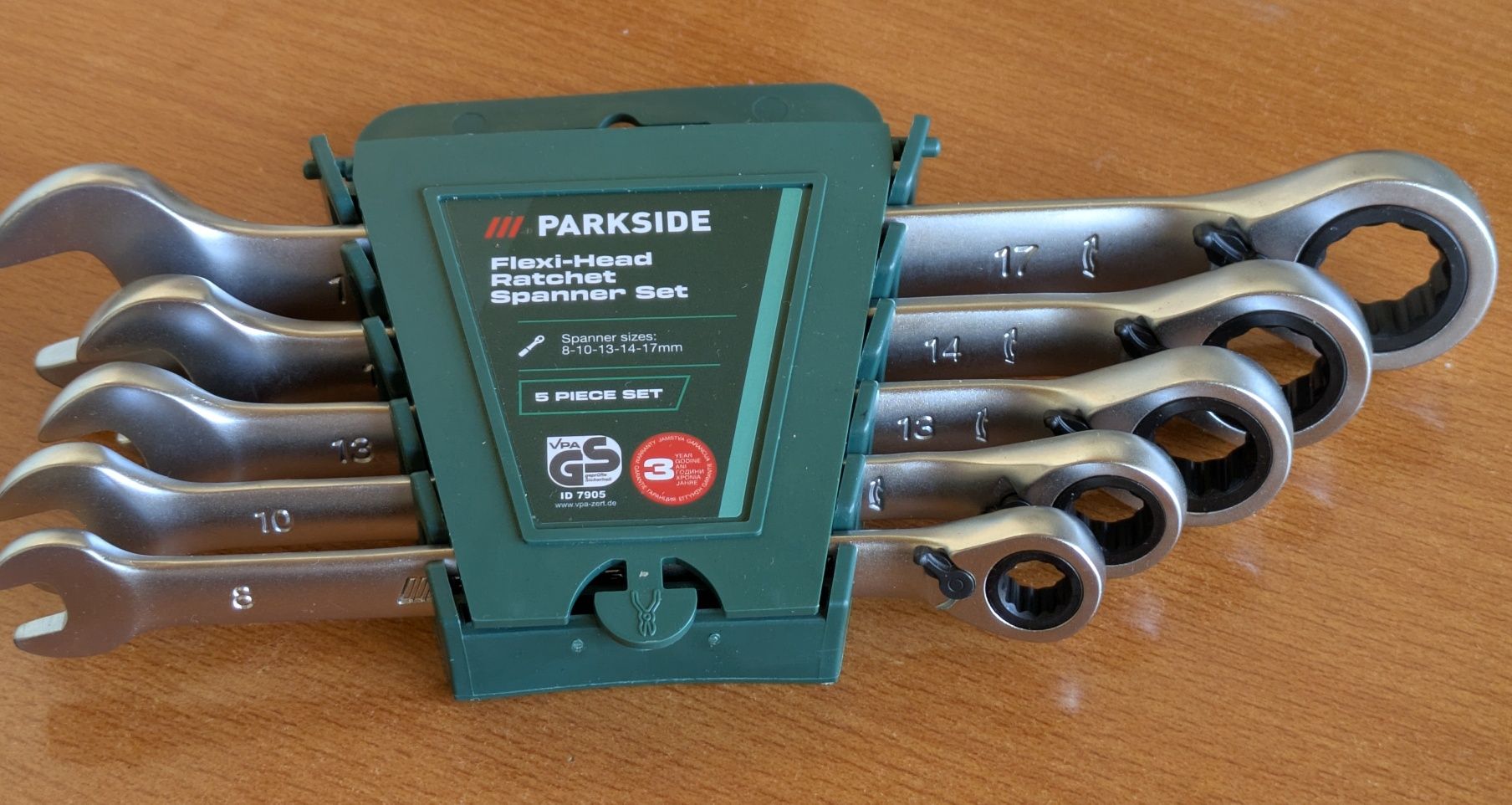 Parkside Гаечни ключове с тресчотка