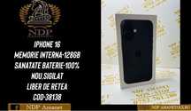 NDP Amanet Braila Iphone 16 128gb SIGILAT (38138)