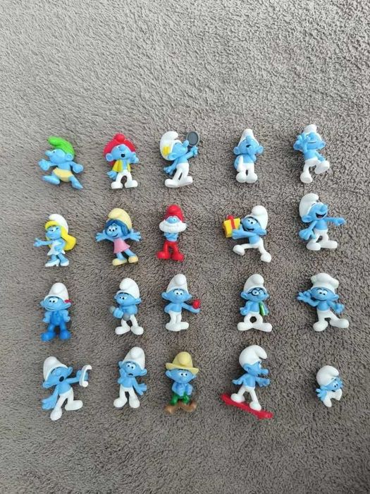 Colectie strumfi kaufland