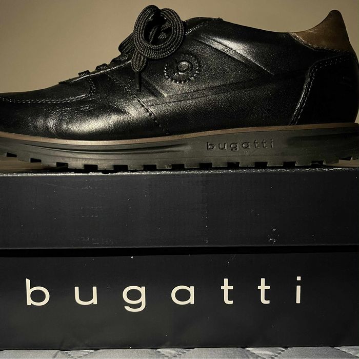 Мъжки кожени обувки BUGATTI