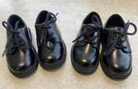 Pantofi negri, H&M, mărimea 20/21. Stare: perfecta