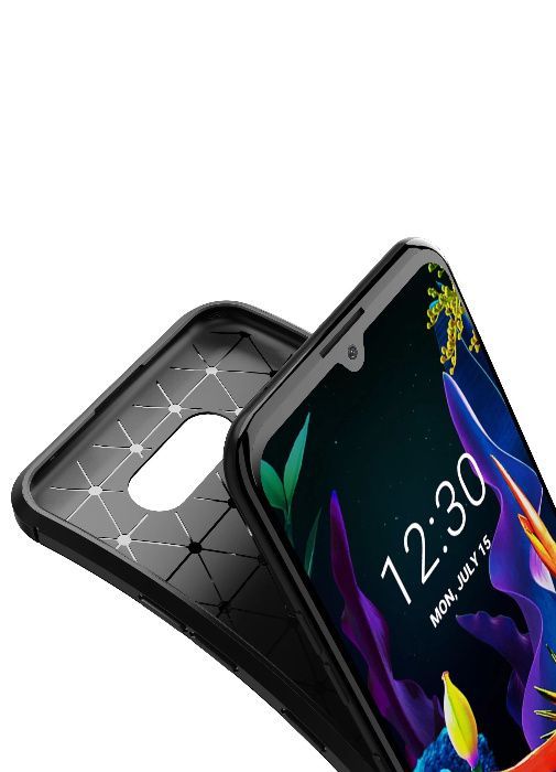 Husa Antisoc model CARBON pt. LG K40, K12+, K12 Plus, X4 2019, K40s