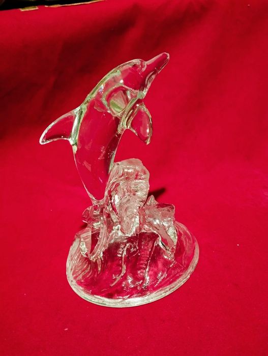Franța - figurină delfin cristal