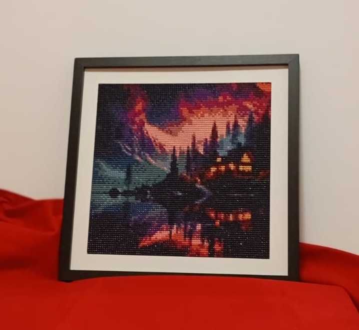 Apus de poveste - Tablou "Diamond" Painting