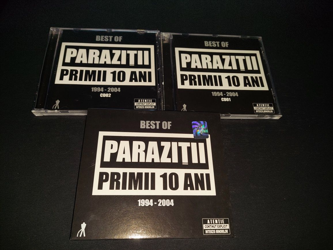 Best of Paraziții - Primii 10 ani 1994-2004 Dublu CD