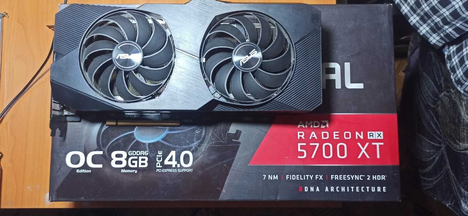 Видеокарта ASUS Dual Radeon RX 5700 XT EVO OC 8GB