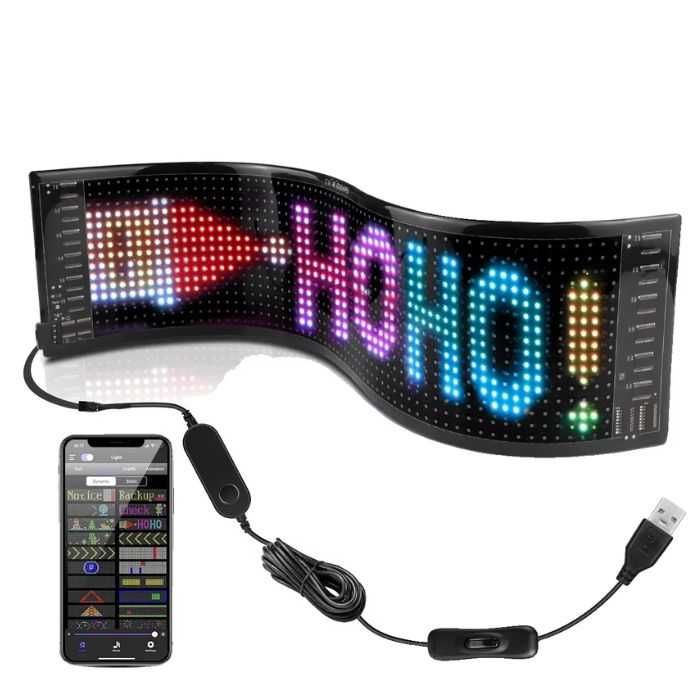 Смарт диодна LED лента с дистанционно и Bluetooth управление (USB, 5V)