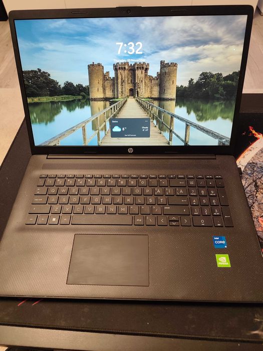 Laptop HP 17-cn2015nq Intel i5-1235U Nvidia Gforce MX550 2Gb MX550 2GB