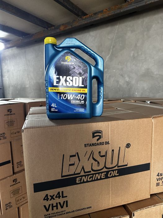 EXSOL 10w40 API SN/CF (4L) моторное масло
