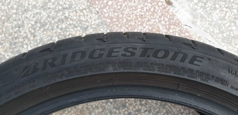 4 броя летни гуми Bridgestone Potenza S001  225/40R19 93W.