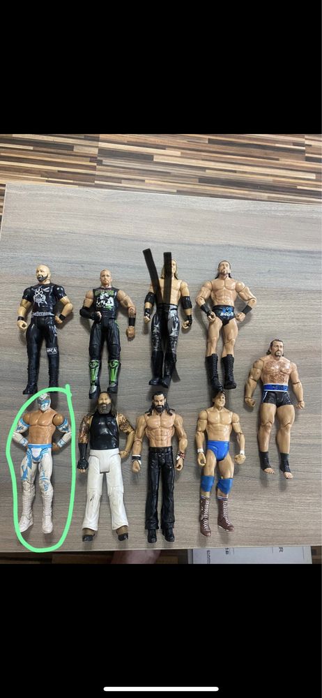 Figurine wwe wrestling