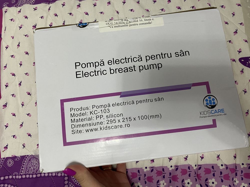 Vand pompa electrică de san kidscare