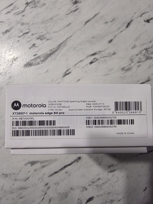 Motorola edge 60 pro GARATIE 2 ANI