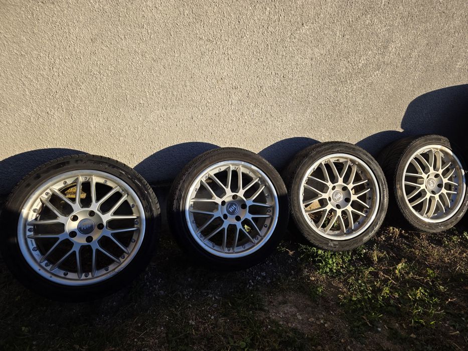 Roti pe R20" Touareg/Cayenne/Q7 cu caucicuri all season hankook