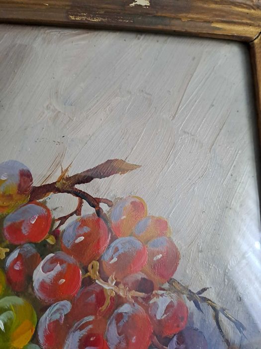 tablou pictura in ulei semnat F Dezideriu dimensiune 64/50 cm