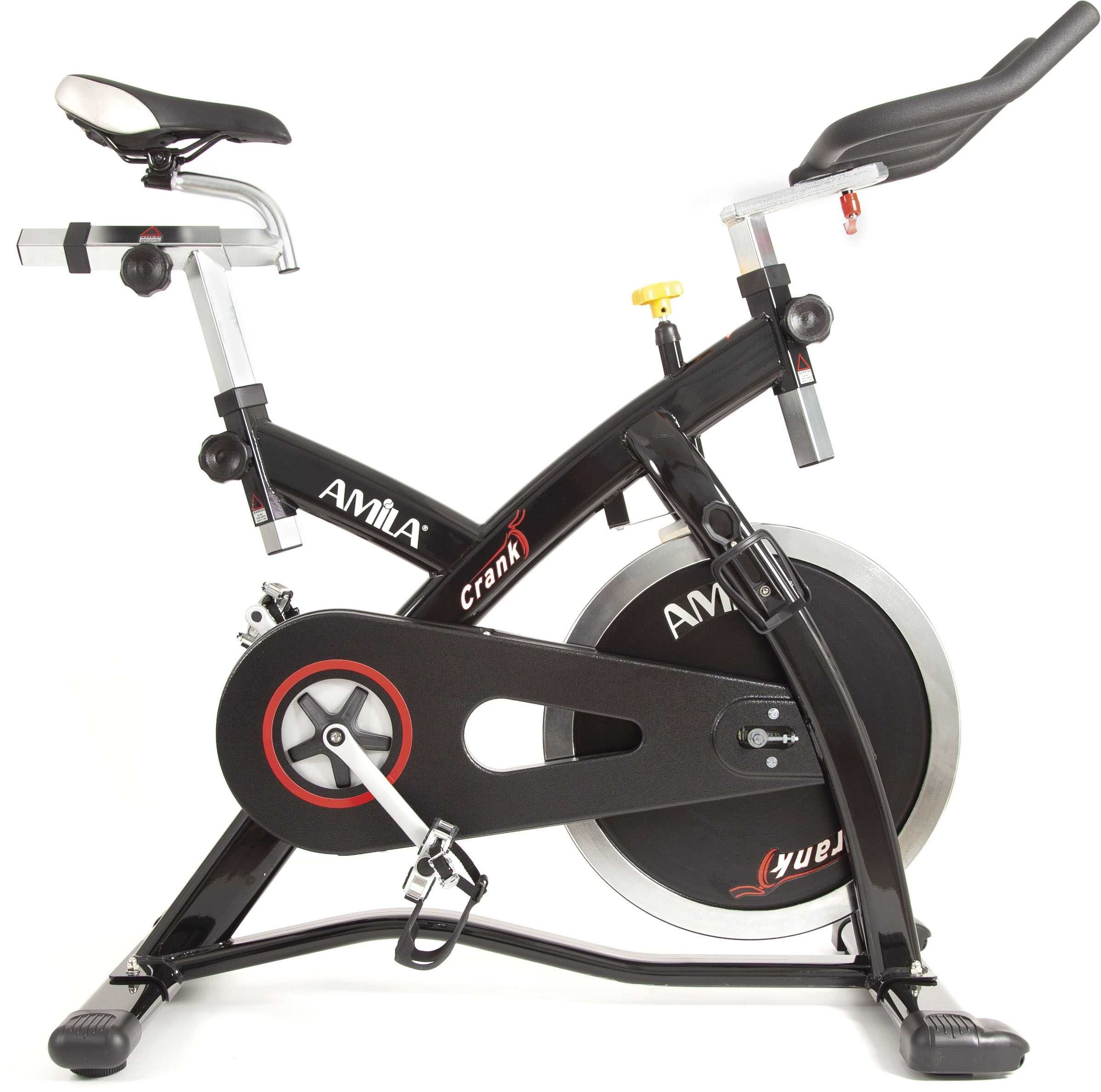 Велоергометър Spin Bike Amila Crank, Фитнес Колело, Спининг Байк