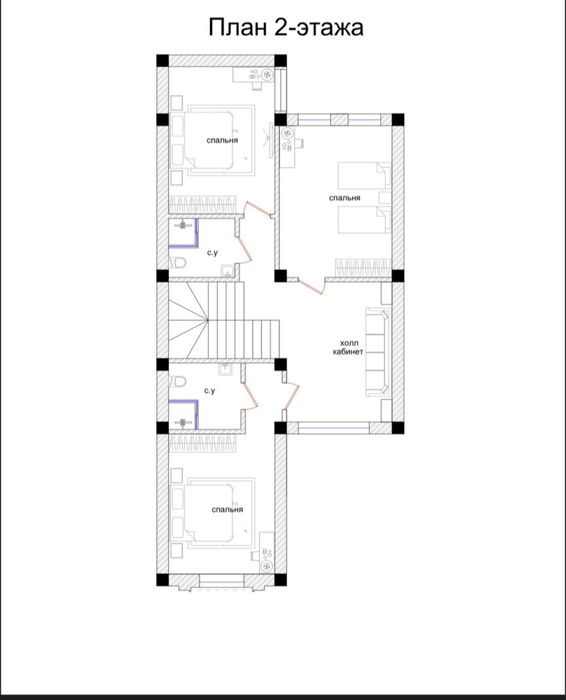 Срочно! Продаётся новый коттедж 2.5 соток в уютном махалле Исламабада!