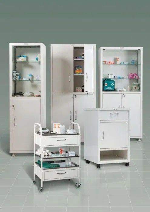 МЕДИЦИНСКАЯ МЕБЕЛЬ (медицинские шкафы,)