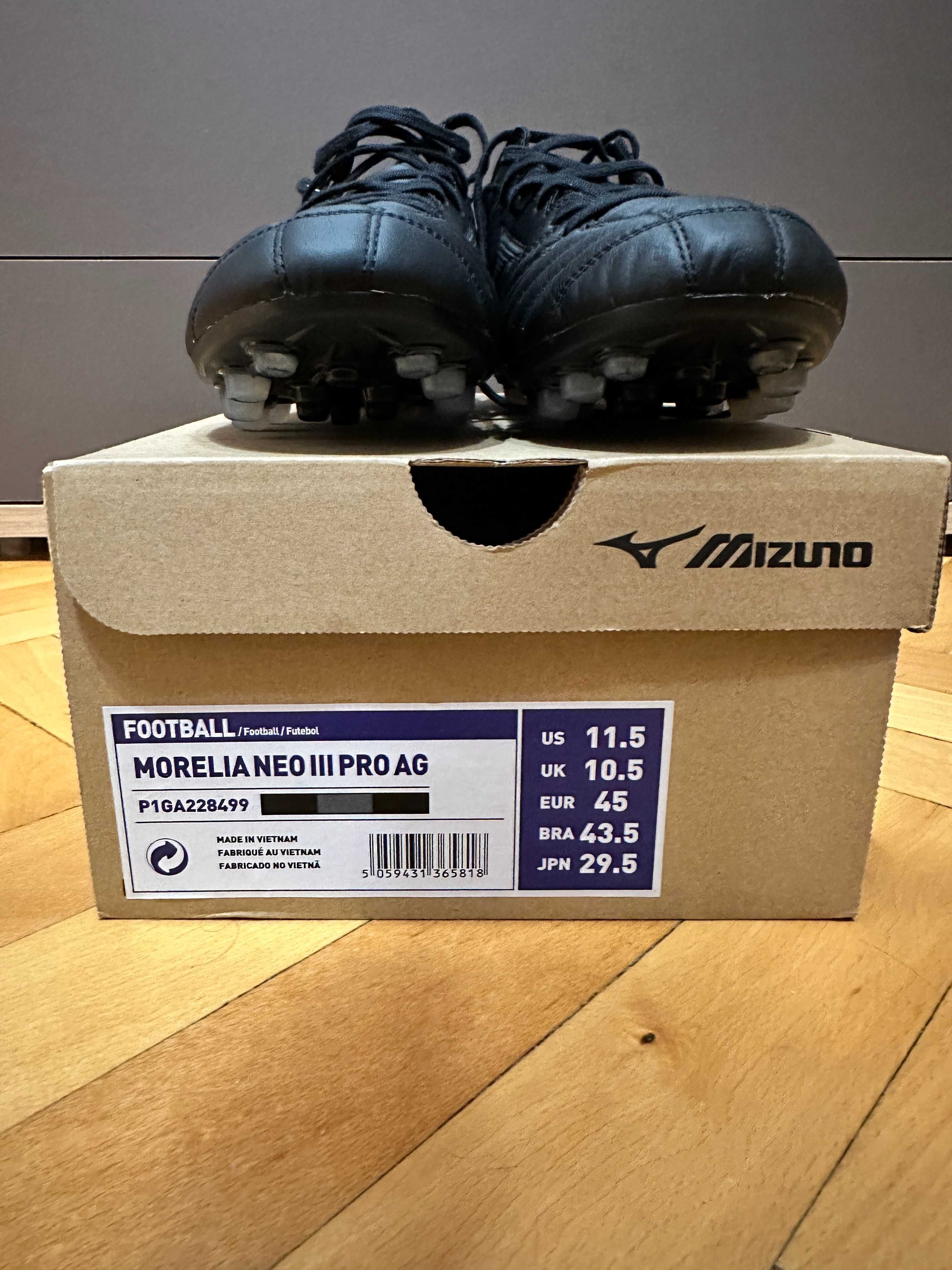 Mizuno Morelia Neo III Pro AG 45 номер