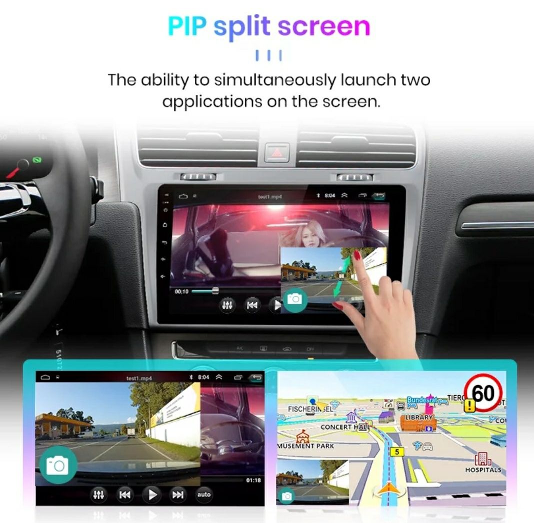 Мултимедия Фолксваген голф 7 андроид multimedia vw golf 7 gps