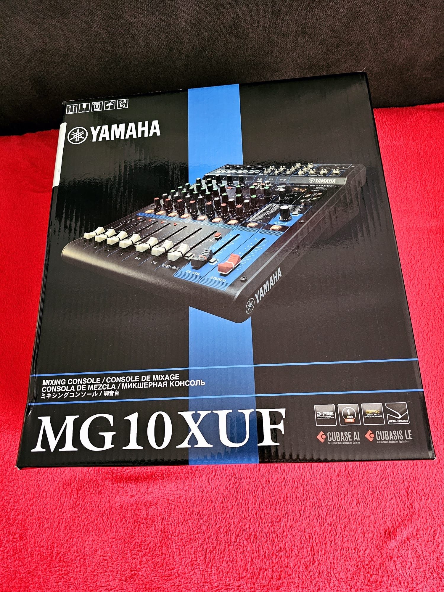 Mixer audio Yamaha cu interfață USB nou cu factura și garantie