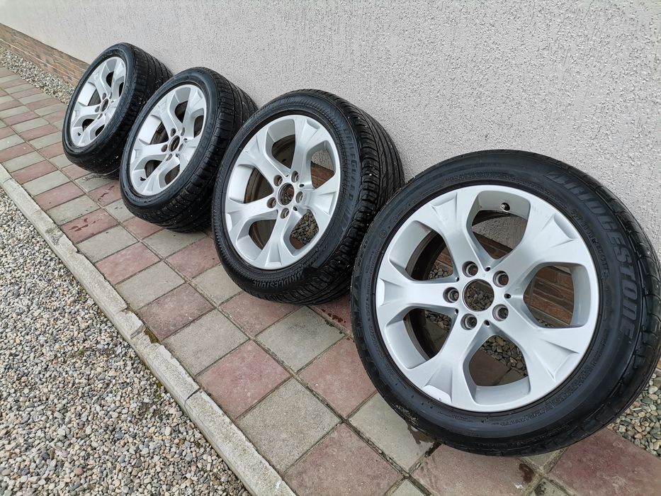 Jante Aliaj BMW 5x120 r17 X1 E84  + anvelope vara 225/50r17