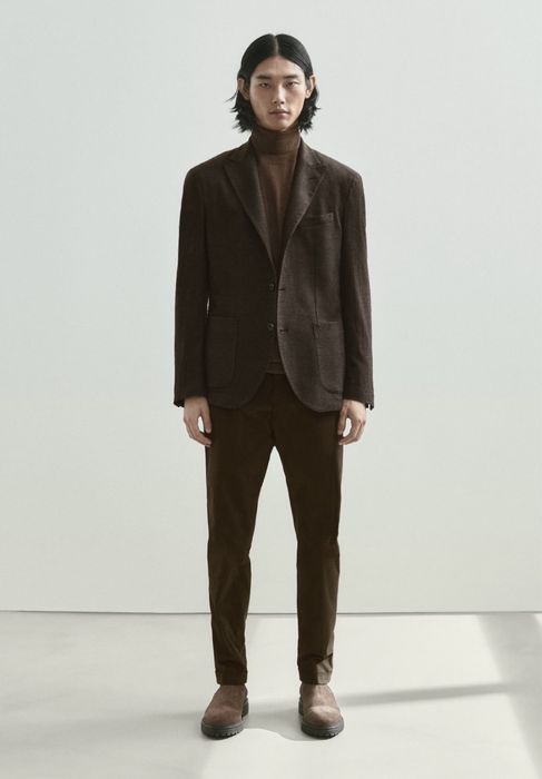 Sacou pepit Massimo Dutti