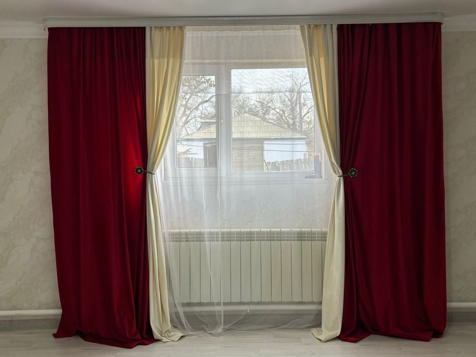 Занавеска шторы тюль
