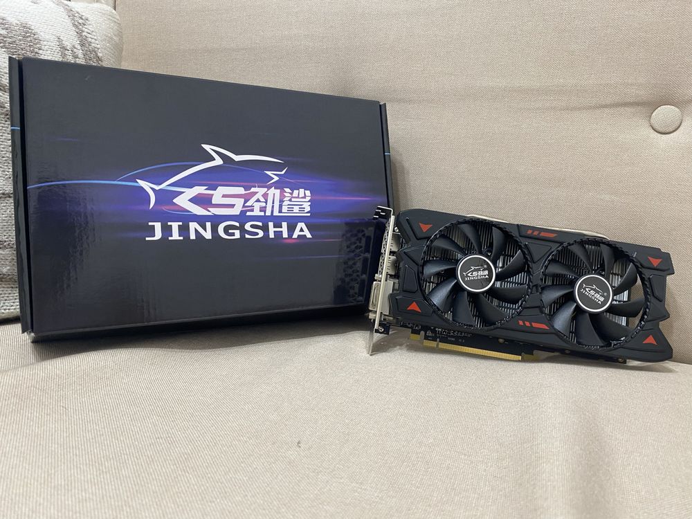 Видеокарта radeon rx580 8gb 6 шт.