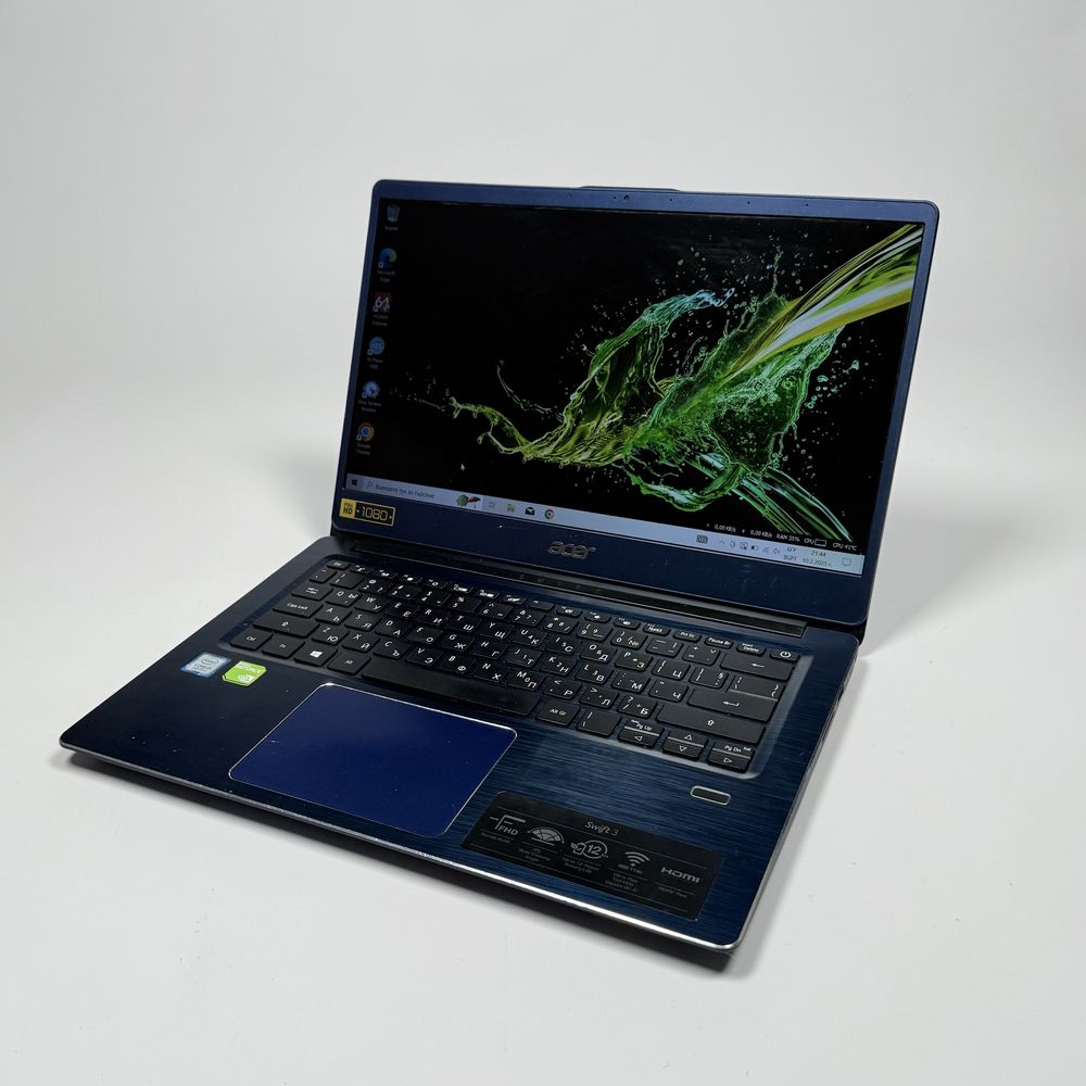 Acer Swift SF314-56/14” IPS/i5-8265U/NVIDIA MX150/256GB NVMe+1TB