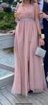 Rochie ocazie roz pudra marime M
