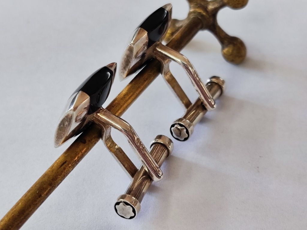 Оригинални сребърни ръкавели Montblanc
