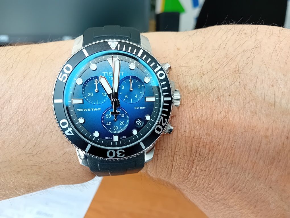 Tissot Seastar 1000, Нов, Гаранция