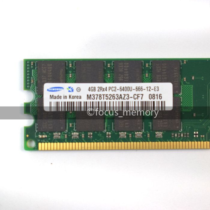 РАМ памет RAM Samsung Kingston 8GB 2x4GB DDR2-800 за AMD процесори