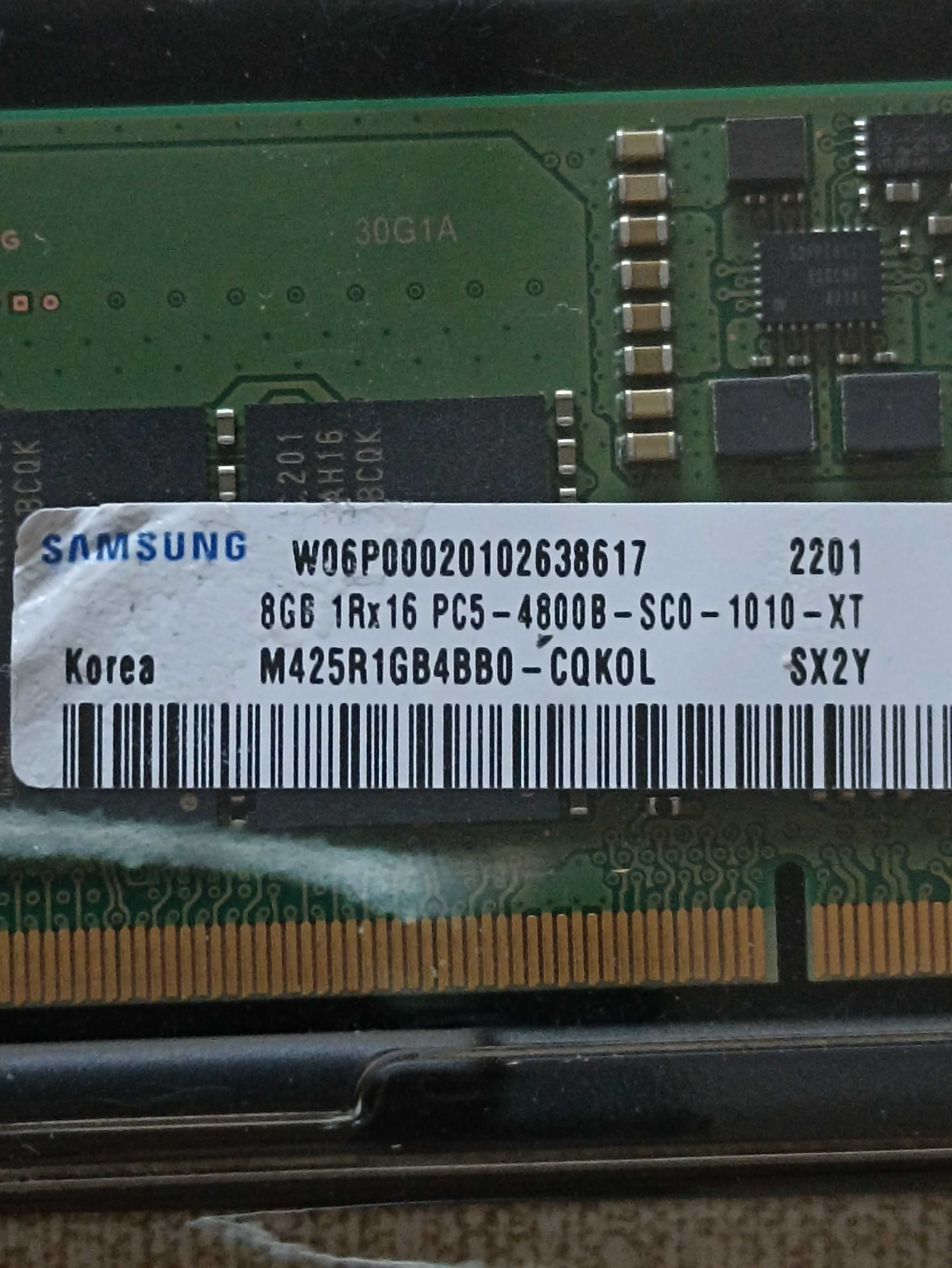 RAM Samsung DDR5 8GB 4800MHz M425R1GB4BB0 SODIMM