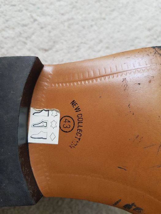 Pantofi bărbătești din piele