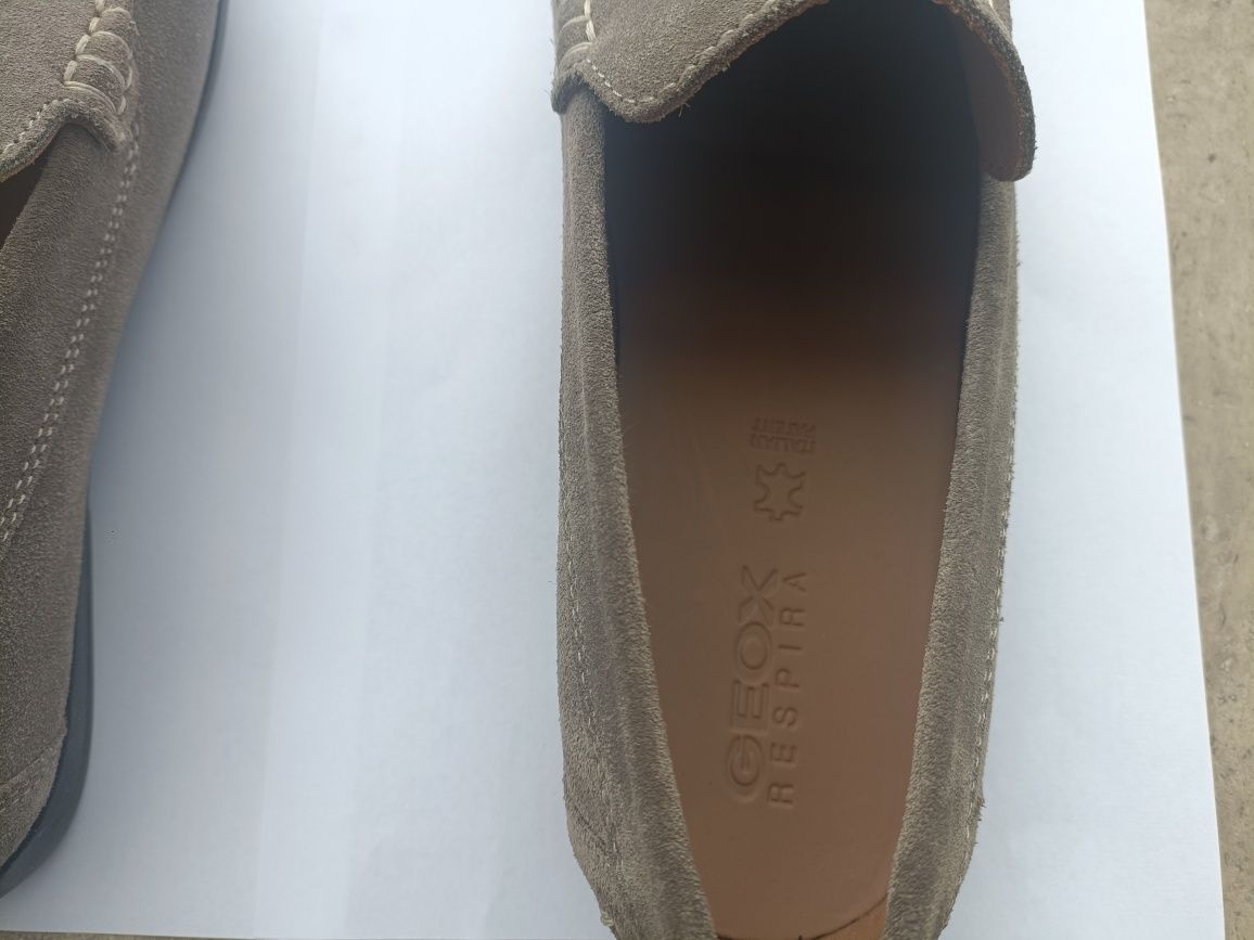 Mocasini 44 geox piele naturala