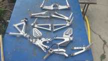 Стойки и стъпенки honda cbr Yamaha r6 r1 bmw