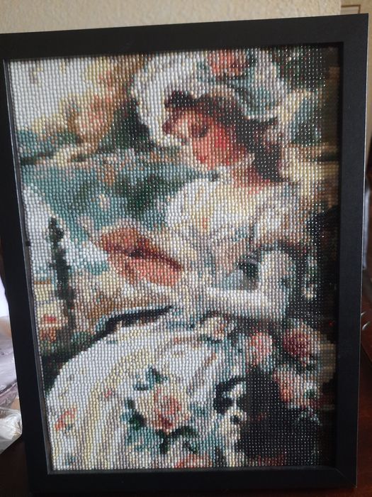 Tablou cu diamante înramat