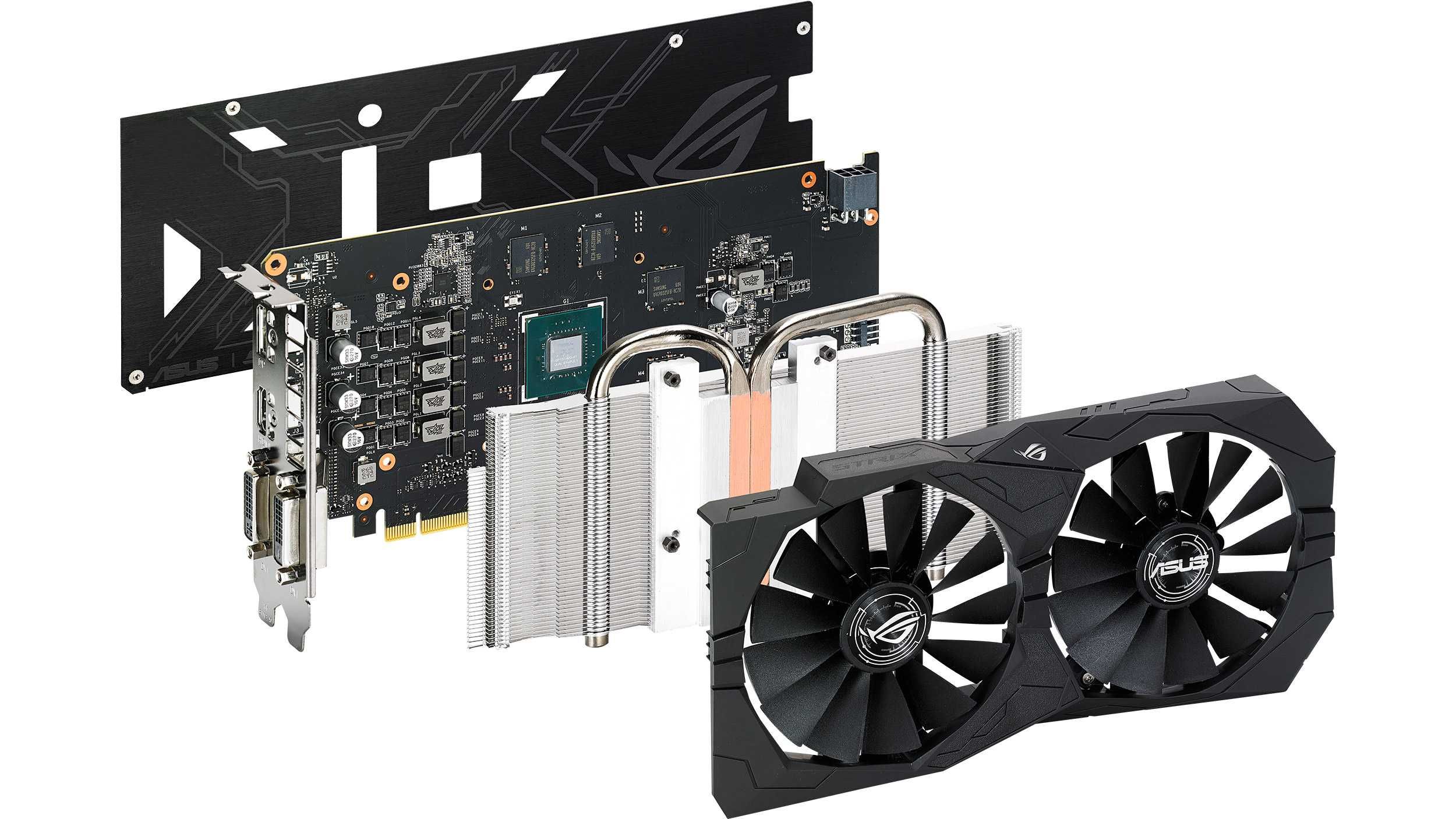 Видеокарта Asus ROG Strix GTX 1050Ti OC