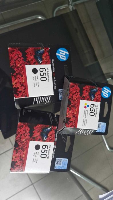 Мастило за принтер HP650черно и HP650цветно