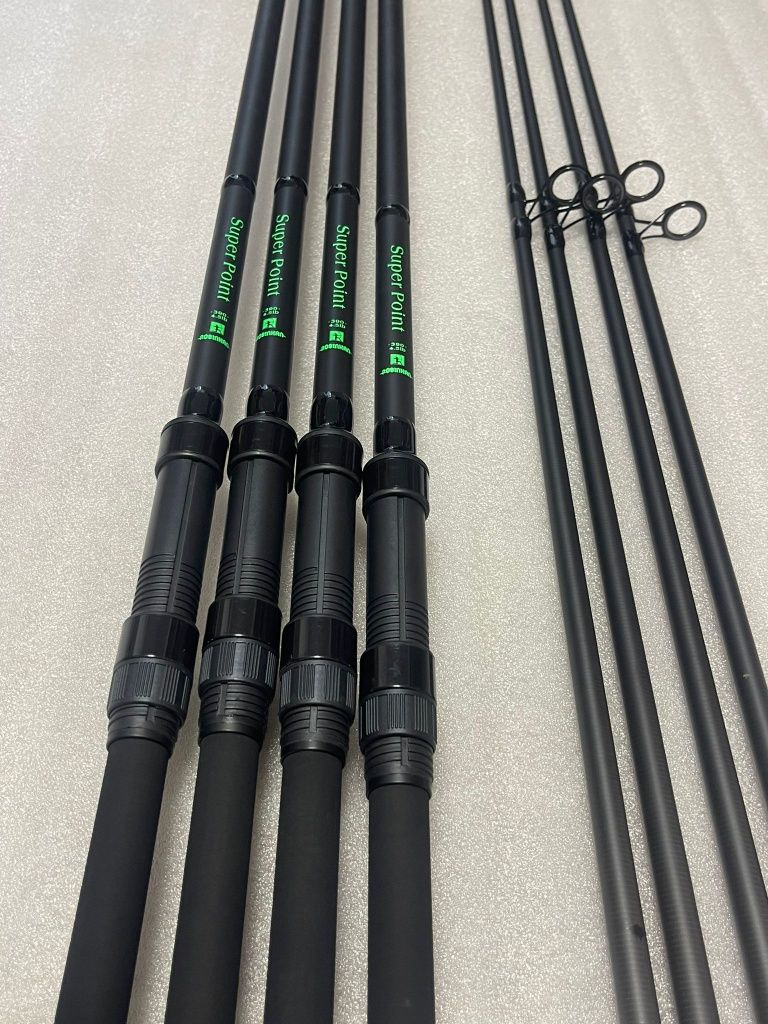 SET 4 Lansete ROBINHAN Super Point 3.9m, 4.5Ibs 2 segmente