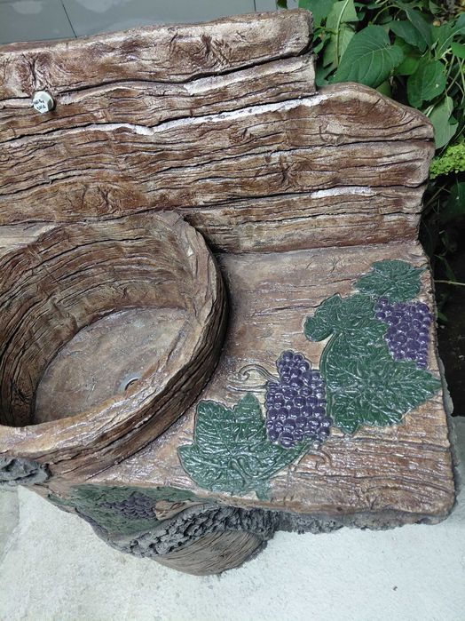 Мивка от щампован бетон