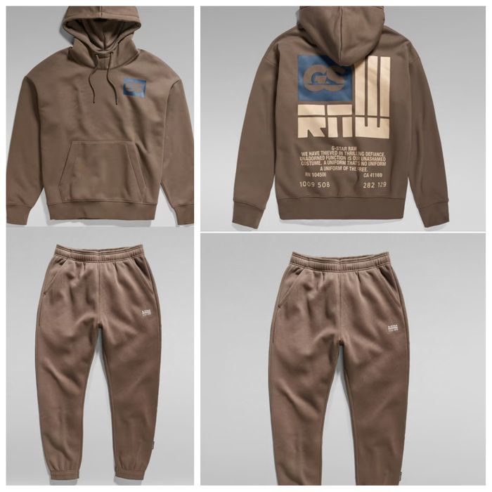 Цял екип G-STAR RAW L  XL XXL анцуг долнище худи суичър