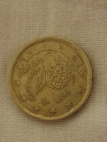 Moneda 20 centi din 1999