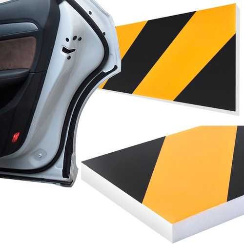 Set 2 panouri de protectie auto garaj parcare autoadezive 10x50x1.5 cm