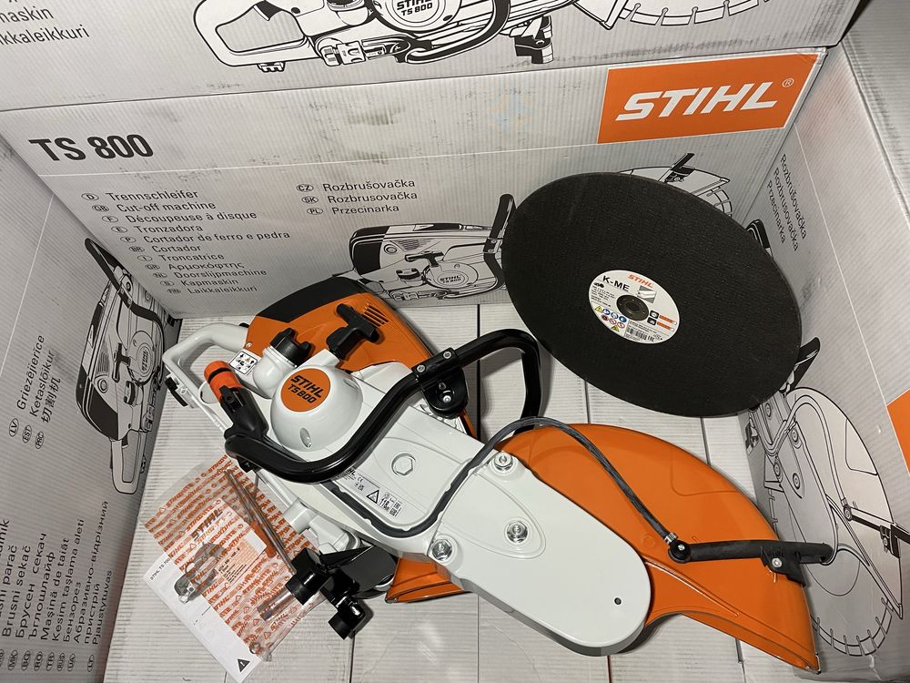 Бензорез Stihl TS 800 (рельсорез)