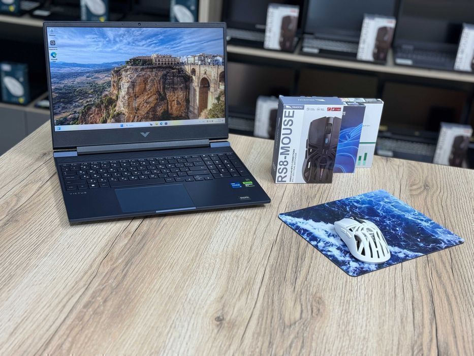 HP Victus 15 i5 / RTX 4050 / 16GB — игровой ноутбук с экраном 15" A28
