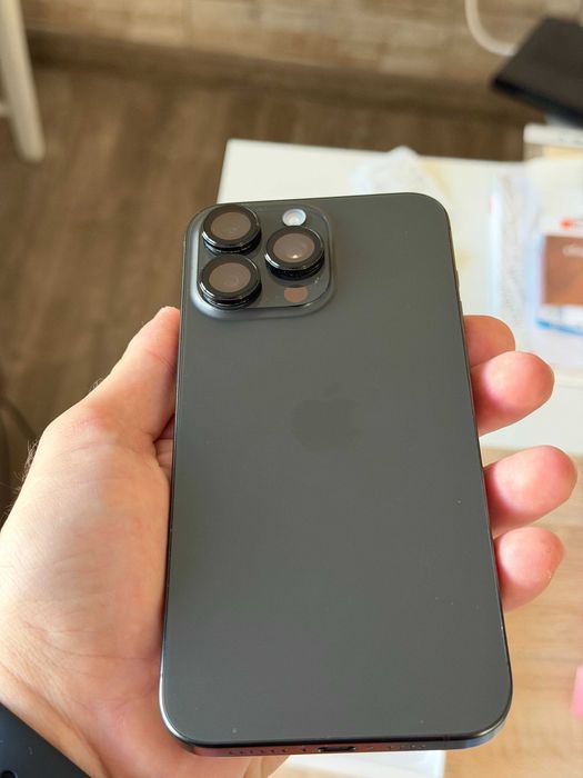 iPhone 15 Pro Max 256GB Black Titanium Гаранционен 90 % Battery Health